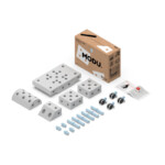 MODU Explorer Kit (Medium) – Yellow – Modular Building Blocks Starter Kit to Build at Least 8 Life-Size Creations, for Kids -