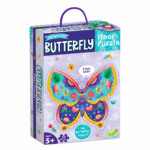 Peaceable Kingdom Butterfly Floor Puzzle – Giant Floor Jigsaw Puzzle Over 3 Feet Wide with Corded Carry Box for Kids - view 3
