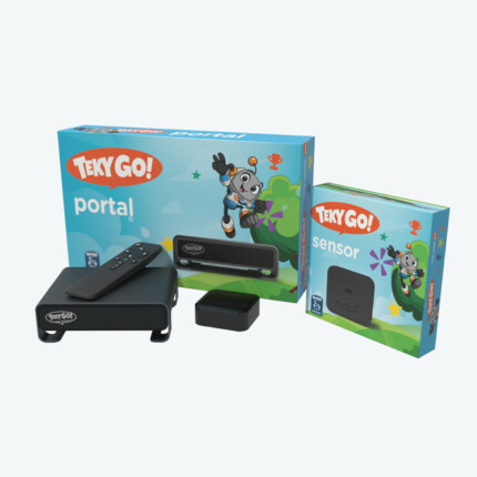 TekyGo! Plus Portal and Sensor Bundle – Interactive Trampoline Gaming System for Kids Ages 2+, Trampoline Not Included