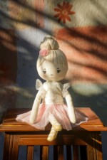 Grand Jete Prima Ballerina Stella Doll – Handmade Cotton Ballet Doll in Natural and Sustainable Materials for Kids