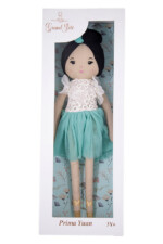 Grand Jete Prima Ballerina Yuan Doll – Handmade Cotton Ballet Doll for Kids, Natural and Sustainable Materials - view 3