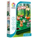 Smart Games Jump In – Travel Board Game with 60 Challenges and Portable Carrying Case