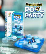 Smart Games Penguins Pool Party – 3D Puzzle Game with 60 Challenges for Kids - view 3