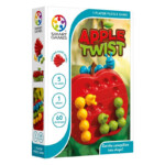 SmartGames Apple Twist – Logic Puzzle Game with 60 Challenges from Easy to Expert for Kids, Ages 5+