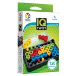 Smart Games IQ Twist – Brain Puzzle Game with 100 Challenges and Colour-Matching Pegs, Ages 6+