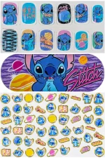 Townley Girl Stitch 66-Piece Nail Art Set – Press-On Nails, Nail Stickers and Nail File for Girls, Ages 6+ - view 14