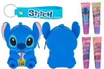 Townley Girl Stitch 2-Pack Lip Gloss Set with Stitch-Shaped Silicone Mini Bag and Keychain, Ages 3+ - view 14