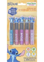 Townley Girl Stitch 5-Pack Kids Lip Gloss Set with 3D Toppers – Shimmery Flavoured Glosses for Girls, Ages 3+ - view 15