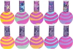 Townley Girl Stitch 10-Pack Swirl Nail Polish Set with Nail Stickers, Toe Spacers and Nail File for Girls, Ages 3+ - view 16