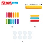 SmartMax Starter Set – 23 Piece Magnetic Building Set with Oversized Pieces for Toddlers - view 6