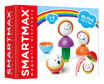 SmartMax My First Hide & Seek – 10-Piece Magnetic Stacking Set with Funny-Faced Balls, Ages 1-3 Years