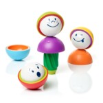 SmartMax My First Hide & Seek – 10-Piece Magnetic Stacking Set with Funny-Faced Balls, Ages 1-3 Years - view 2