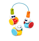 SmartMax My First Wobbly Cars – 7-Piece Magnetic Wobbly Car and Train Set for Toddlers, Ages 1-5 Years - view 2