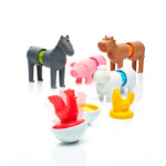 SmartMax My First Farm Animals – Magnetic Building Toy for Toddlers, Ages 1 to 5 Years