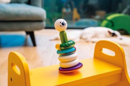 SmartMax My First Stacking Ring – Magnetic Stacking and Balancing Toy with Split Rings for Toddlers - view 2