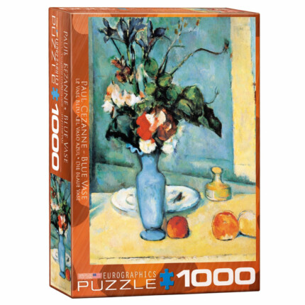 EuroGraphics Blue Vase by Paul Cezanne – 1000-Piece Jigsaw Puzzle