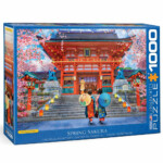 EuroGraphics Asia House by David McLean – 1000-Piece Jigsaw Puzzle, 19.25 x 26.5 Inches