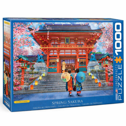 EuroGraphics Asia House by David McLean – 1000-Piece Jigsaw Puzzle, 19.25 x 26.5 Inches