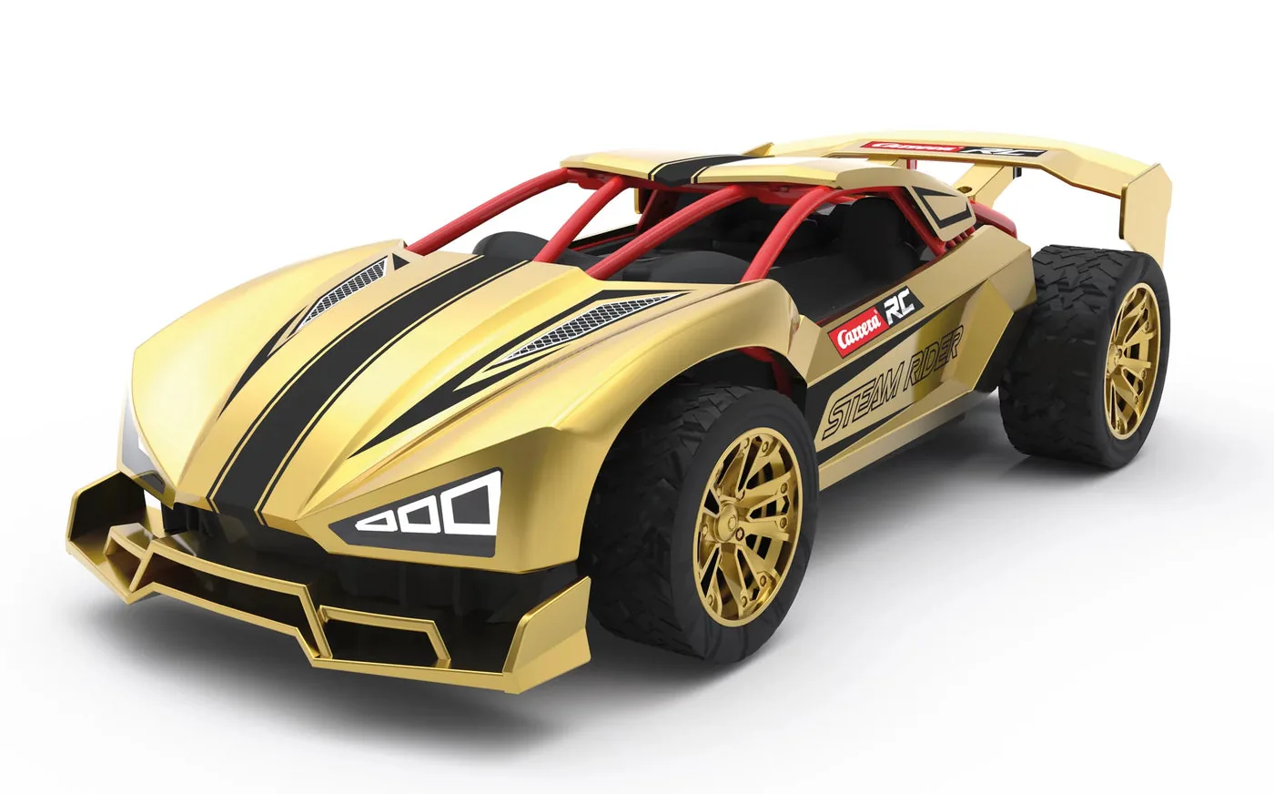 carrera-160145-1.webp Carrera RC Steam Rider 1:16 Remote Control Car with Steam Function and LED Lighting Ages 6+
