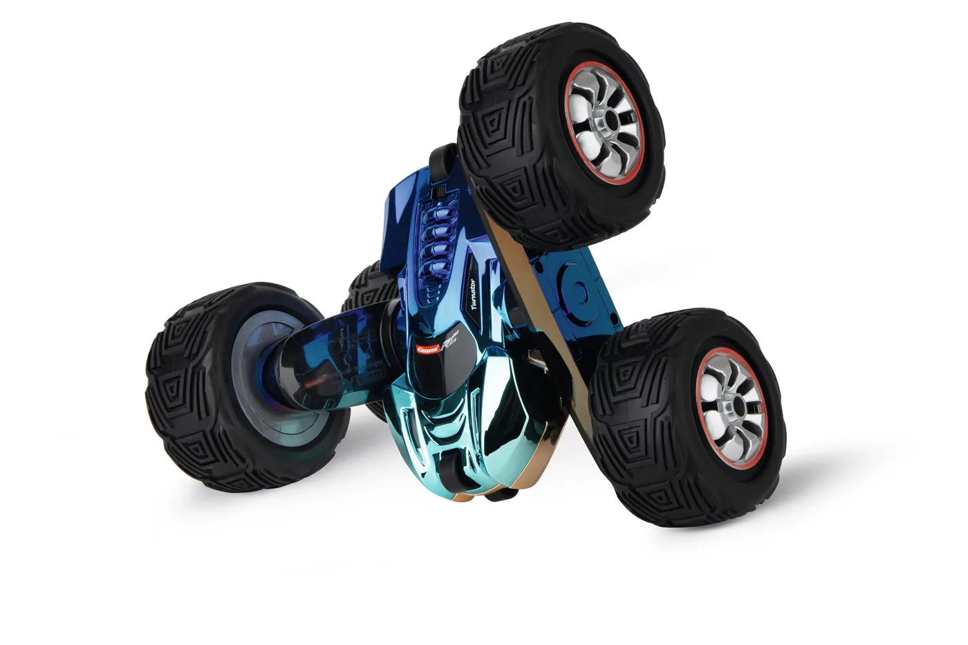 carrera-162114-1.webp Carrera RC Turnator Color Flip 1:16 Remote Control Stunt Car with Flip-Top Colour-Changing Paint Ages 6+