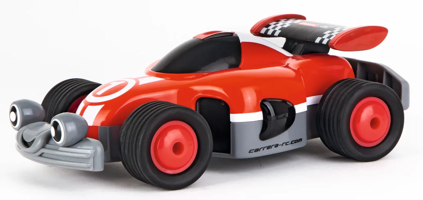 carrera-181073-1.webp Carrera RC My First Racer 1:18 Scale Remote Control Car, 2.4 GHz, Sound and Light Effects, Ages 3+