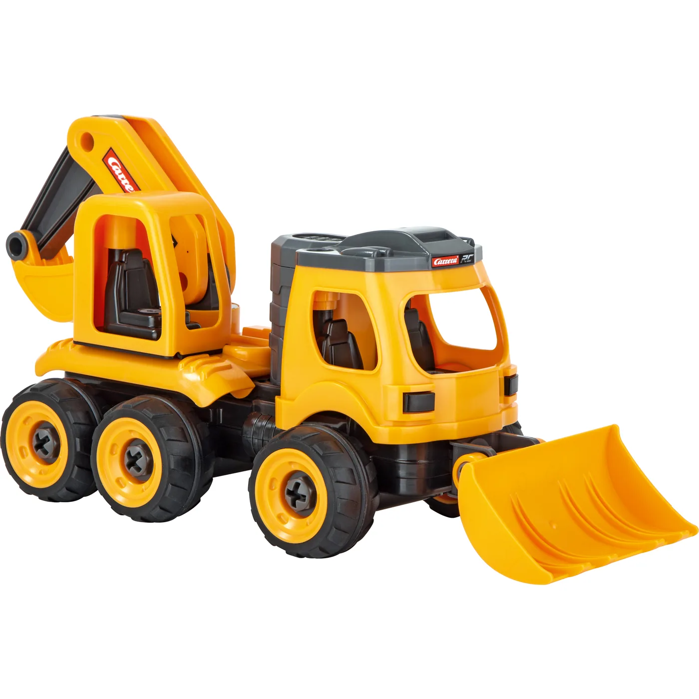carrera-181076-1.webp Carrera RC First Backhoe Loader 1:18 Scale Remote Control Vehicle for Kids Ages 3+