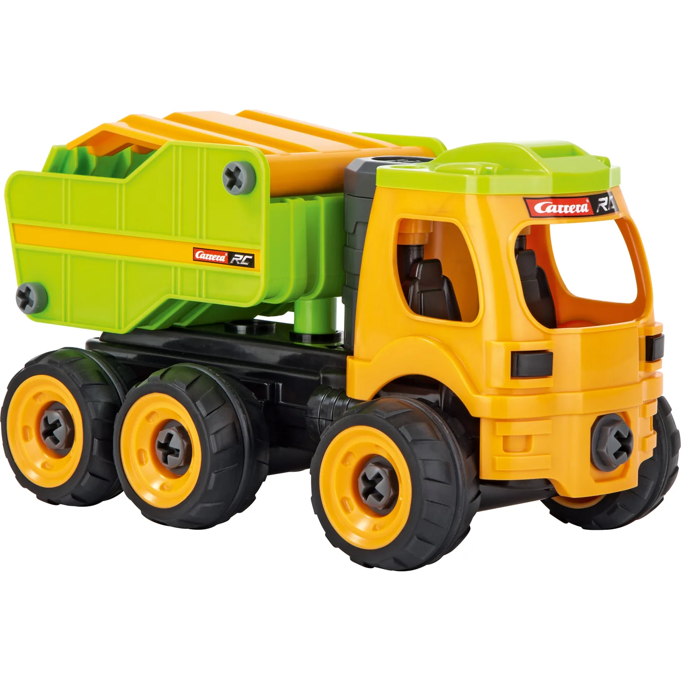 carrera-181077-1.webp Carrera RC First Dump Truck 1:18 Scale Remote Control Vehicle for Kids Ages 3+