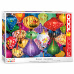 EuroGraphics Asian Lanterns – 1000-Piece Jigsaw Puzzle, 19.25 x 26.5 Inches