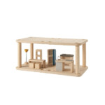 PlanToys PlanSpace Kitchen and Dining Flat – Modular Dollhouse Kitchen and Dining Room for Dolls and Figurines - view 2