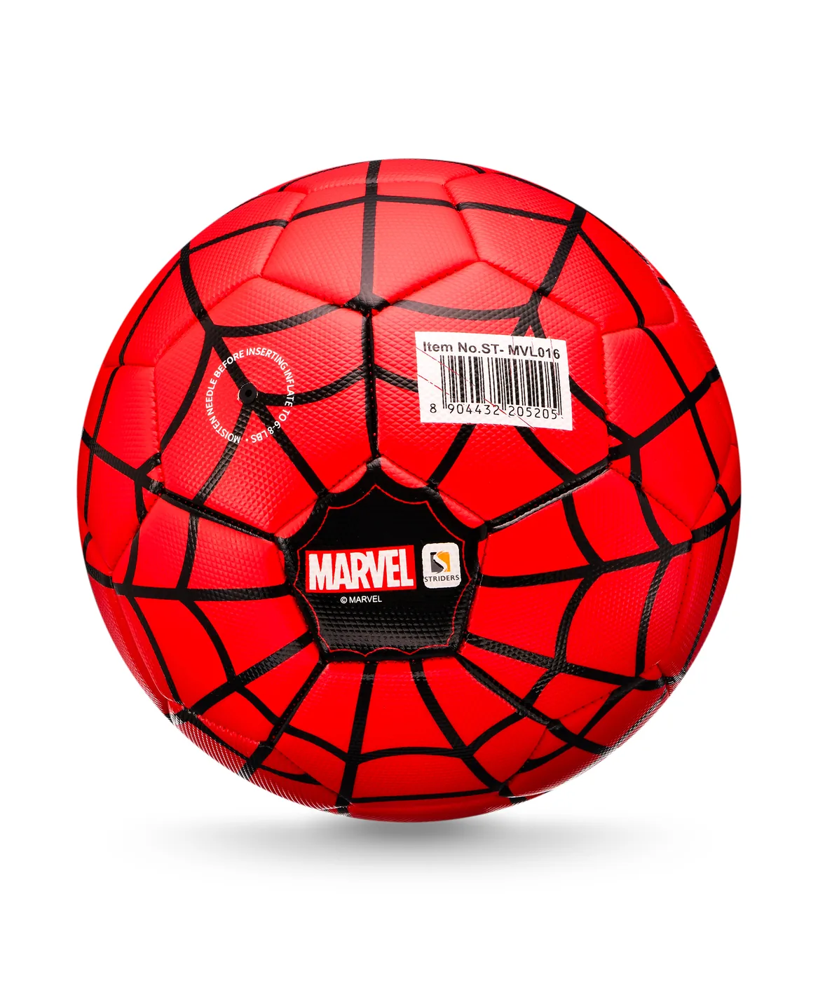 marvel-ball-mvl016-1.webp Marvel Spider-Man Football, Officially Licensed Soccer Ball for Kids Ages 3+