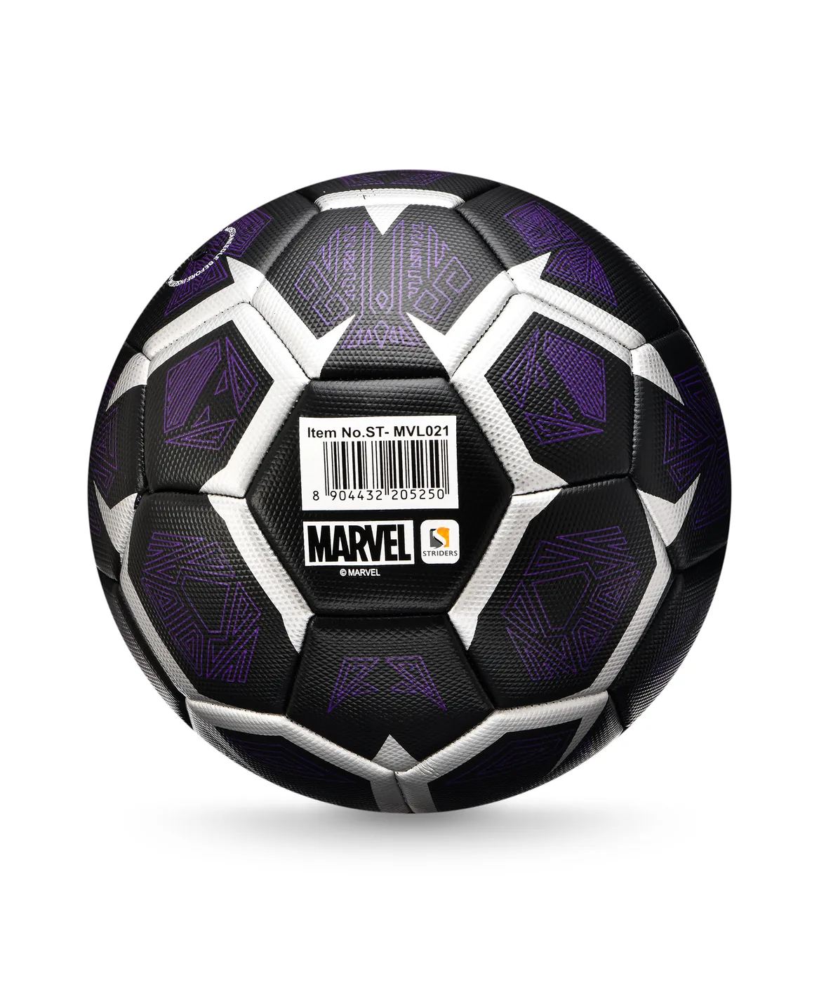 marvel-ball-mvl021-1.webp Marvel Black Panther Football, Officially Licensed Soccer Ball for Kids Ages 3+