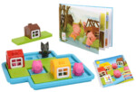 Smart Games Three Little Piggies – Preschool Puzzle Game with 3 Big Puzzle Pieces for Kids - view 2