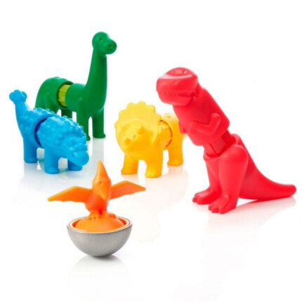 SmartMax My First Dinosaurs – 14 Piece Magnetic Building Toy for Toddlers, Ages 1+ - view 2