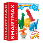 SmartMax My First Dinosaurs – 14 Piece Magnetic Building Toy for Toddlers, Ages 1+
