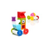 SmartMax My First Build & Drive – 2-in-1 Magnetic Playset with 24 Challenges and Double-Sided Building Platform for Kids - vi