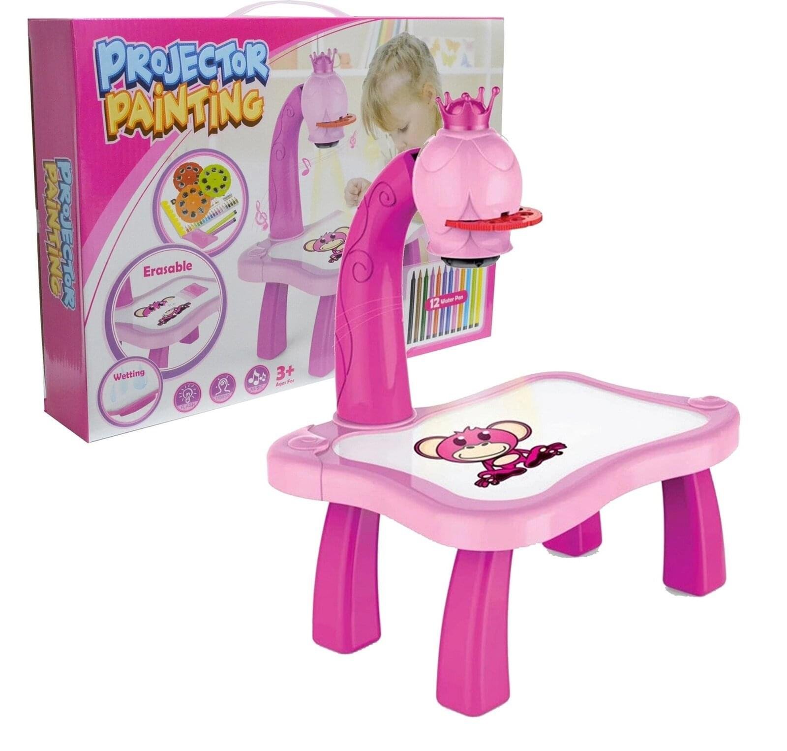 Generic Pink Drawing Table For Kids